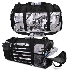 Gym Duffle Bag- Workout, Boxing, MMA, Sports Bag with Shoes Compartment